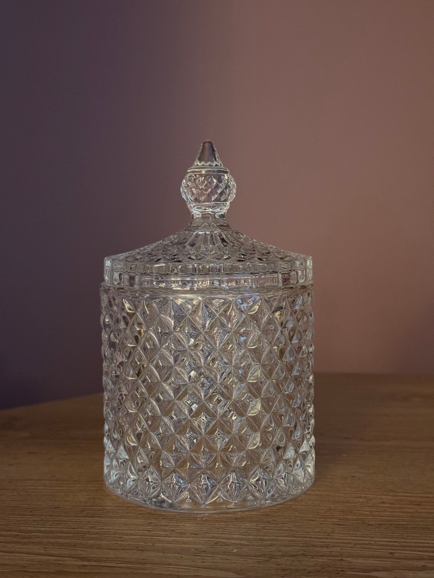 Geo Candle~ Clear