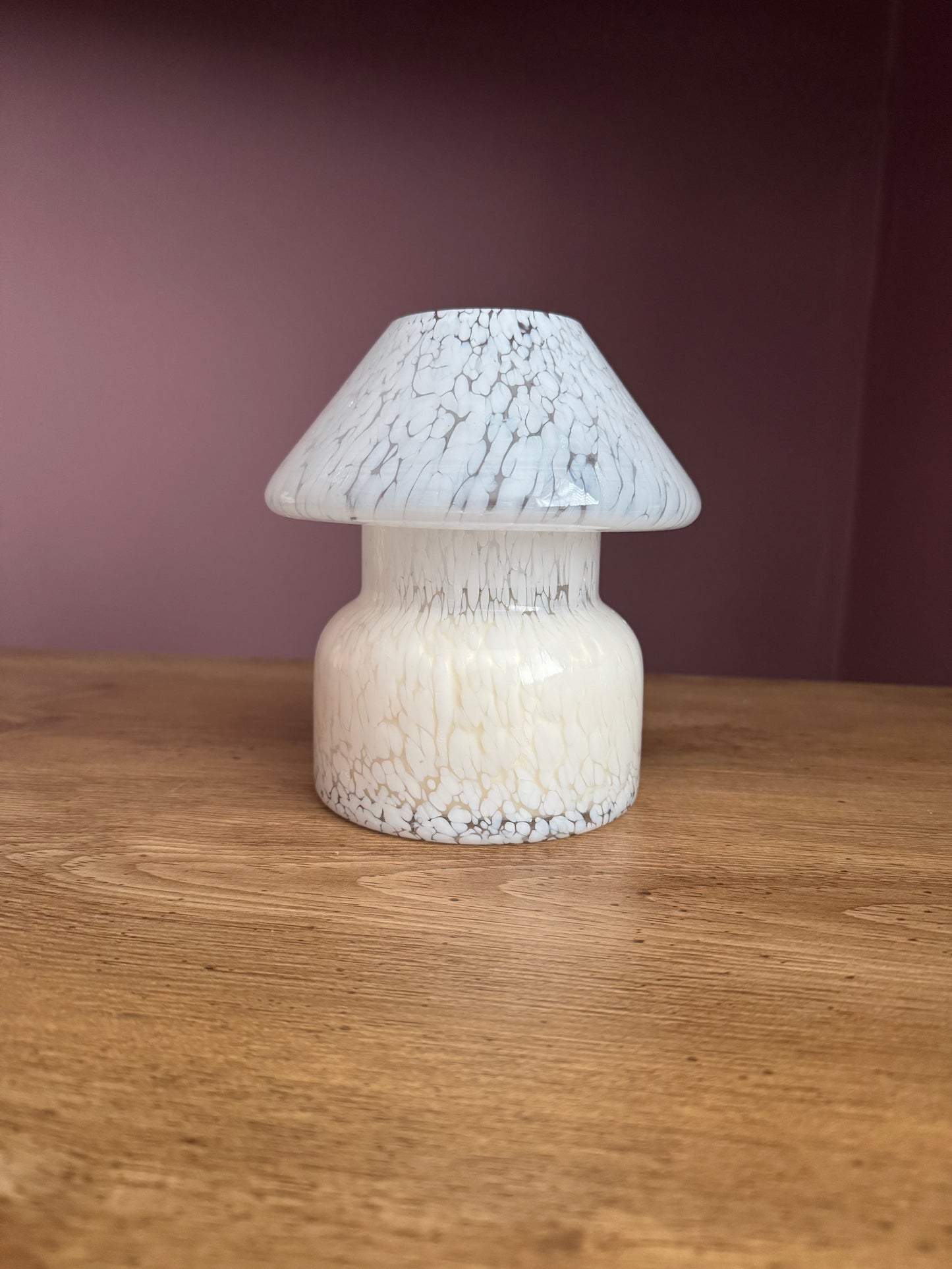 Candle Lamp Jar~White