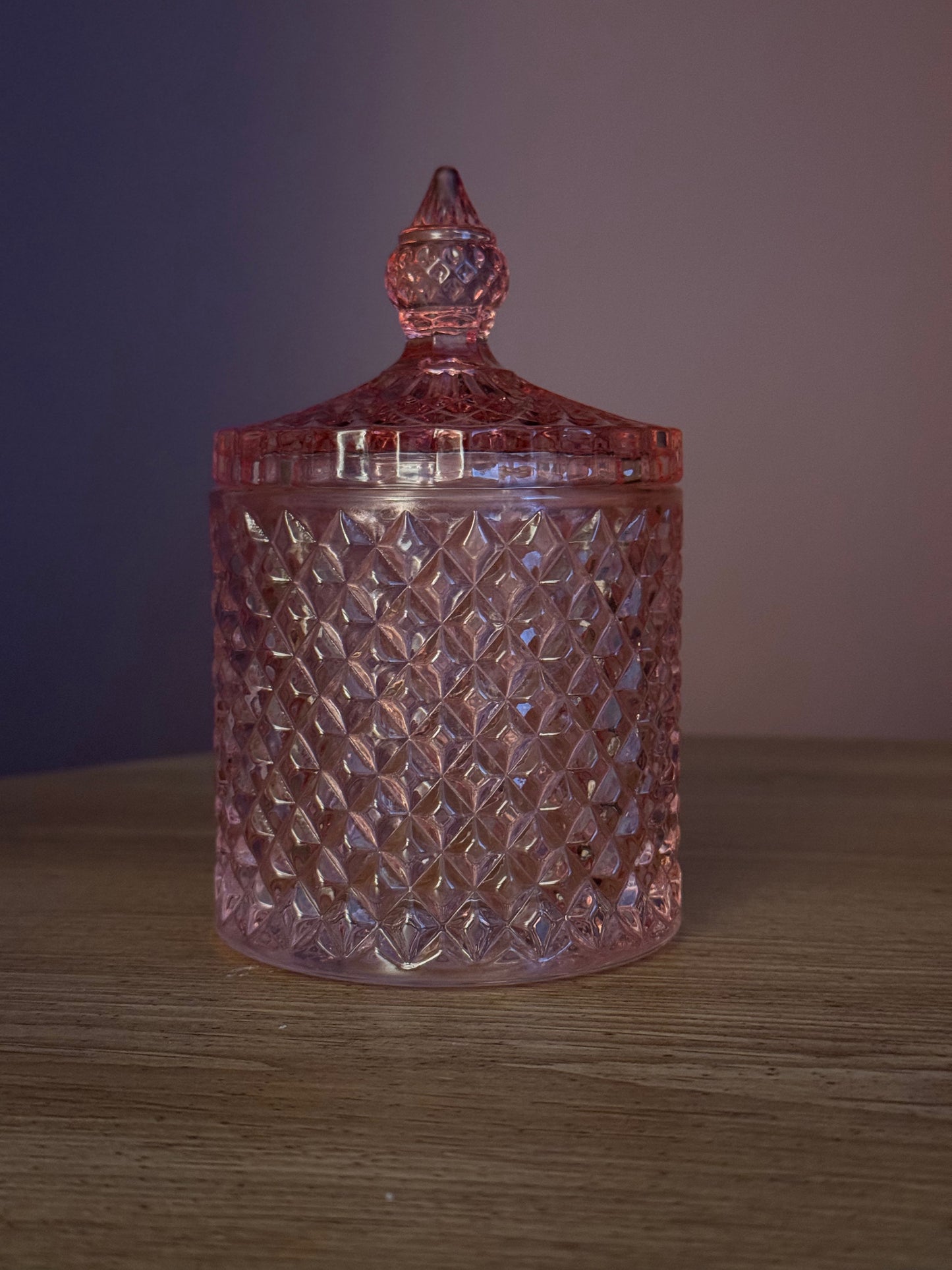 Geo Candle~ Pink