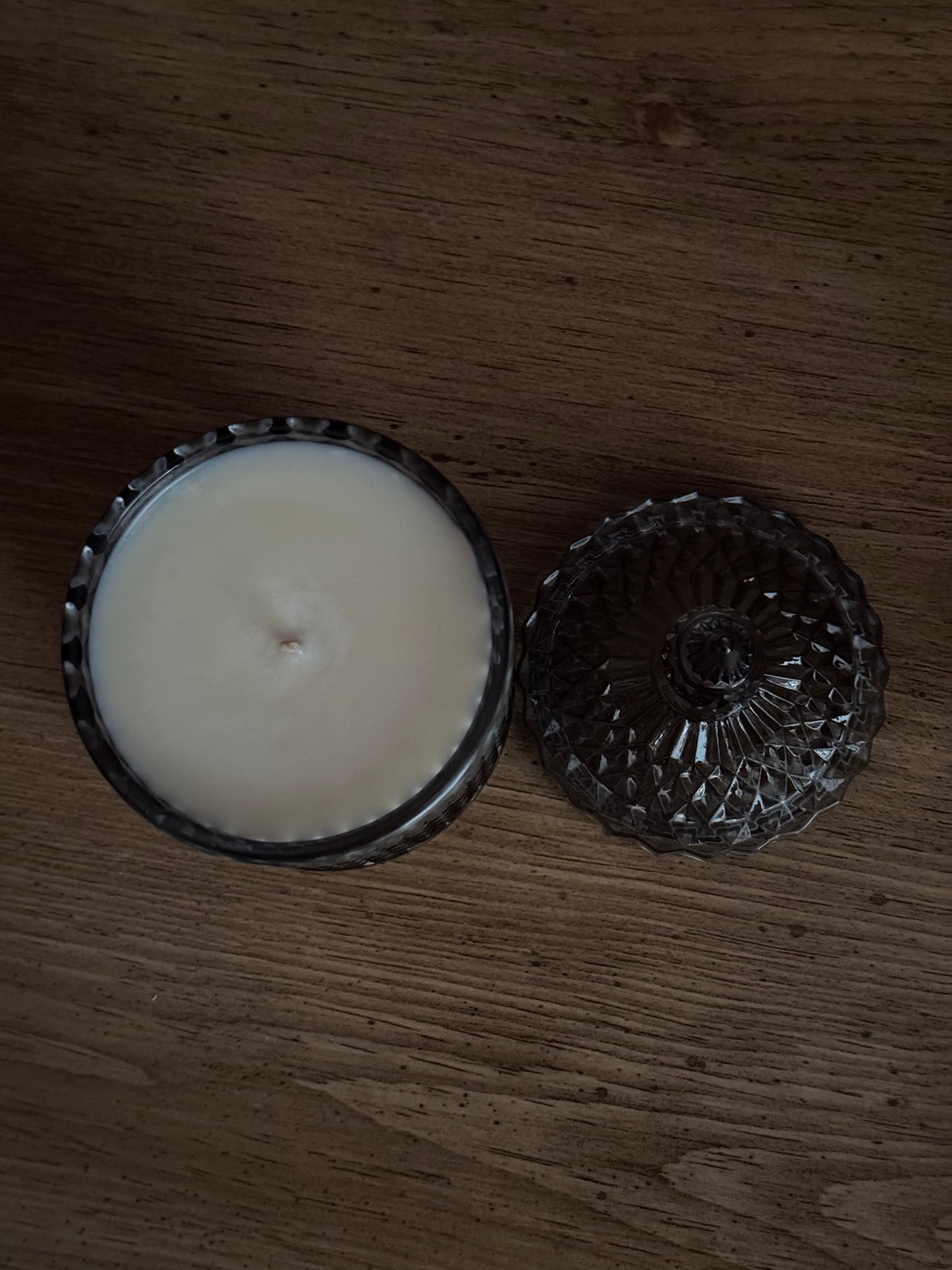 Geo Candle~ Grey