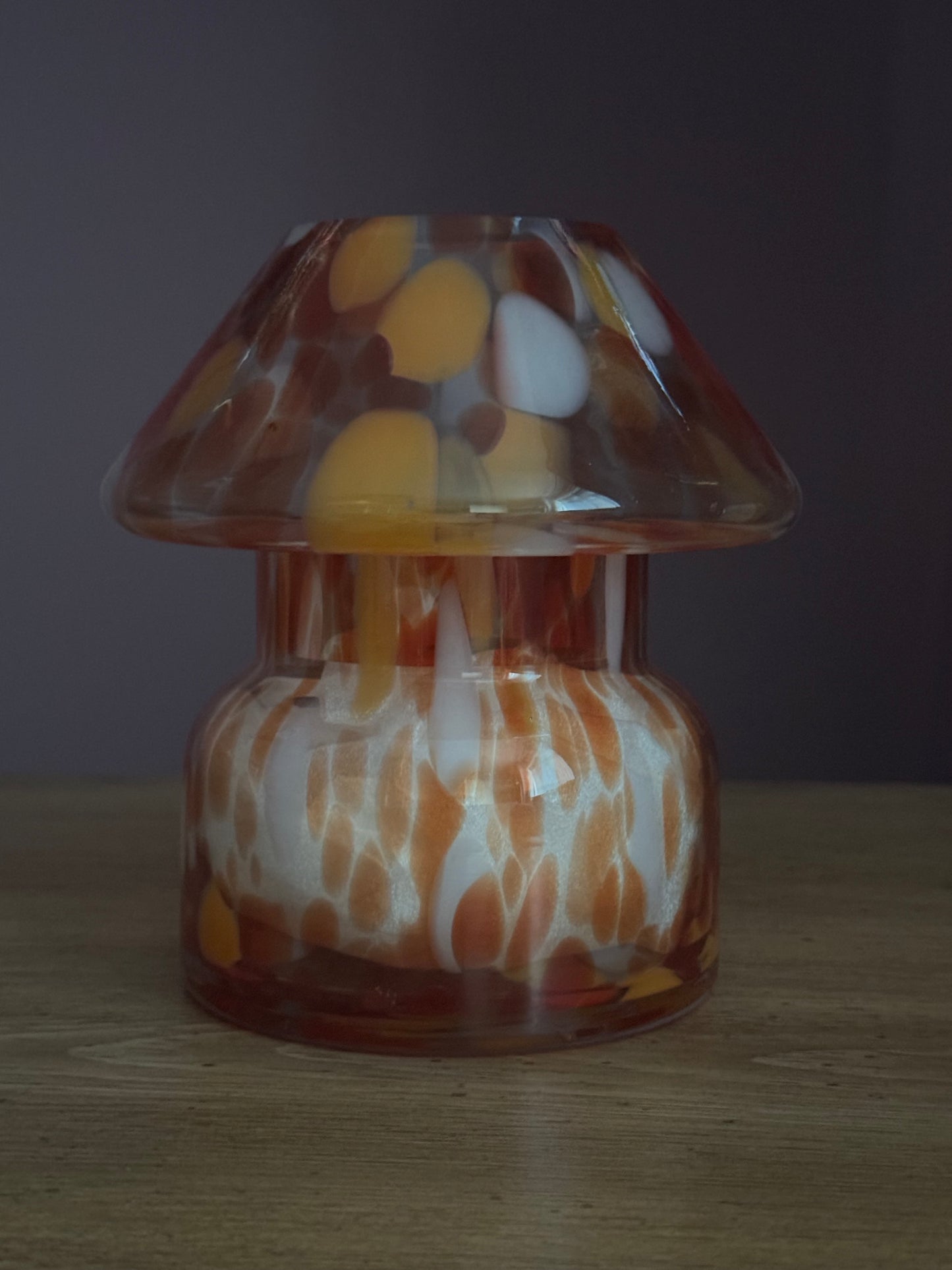 Candle Lamp Jar~Blood Orange