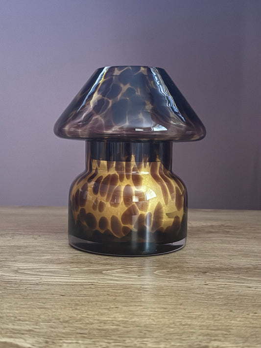 Candle Lamp Jar~ Tortoise/Leopard