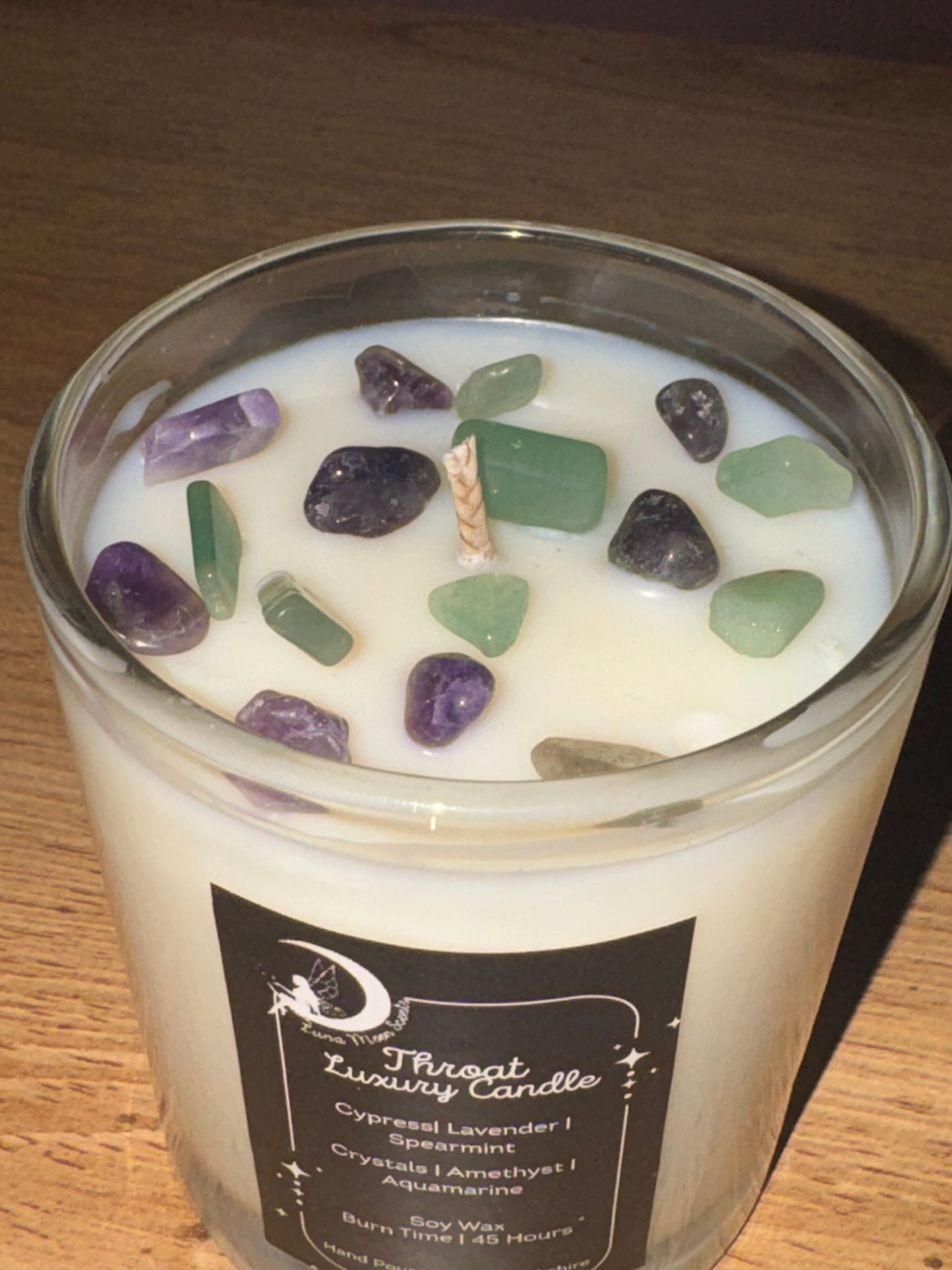 30cl Candle-Throat Chakra